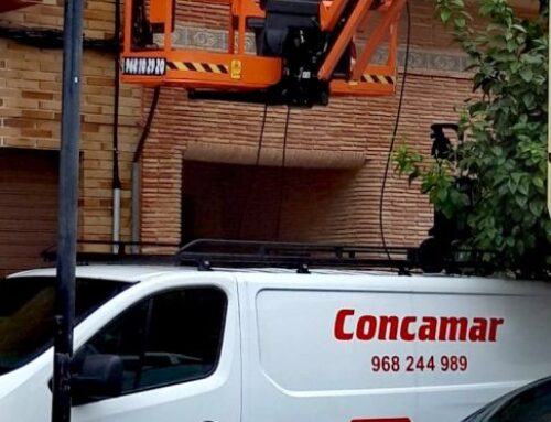 Limpieza de fachada por quemaduras eléctricas