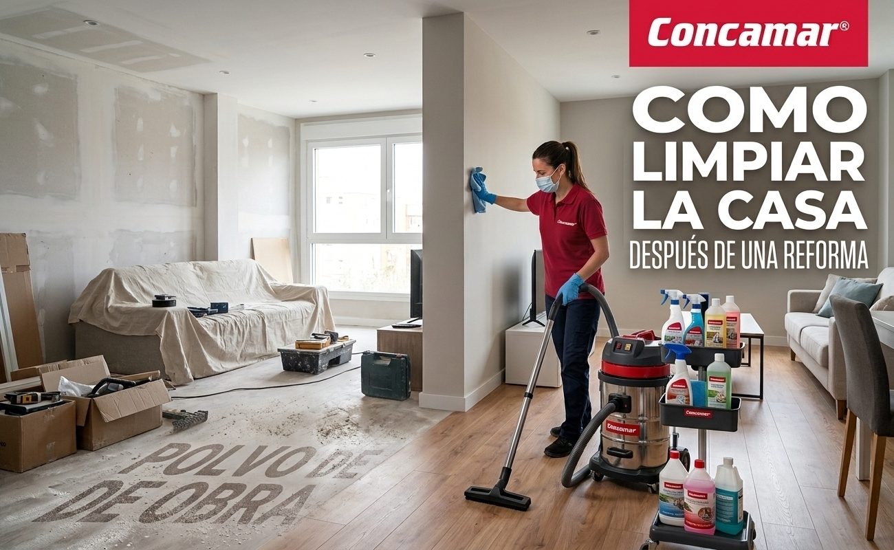 Como limpiar la casa después de una reforma